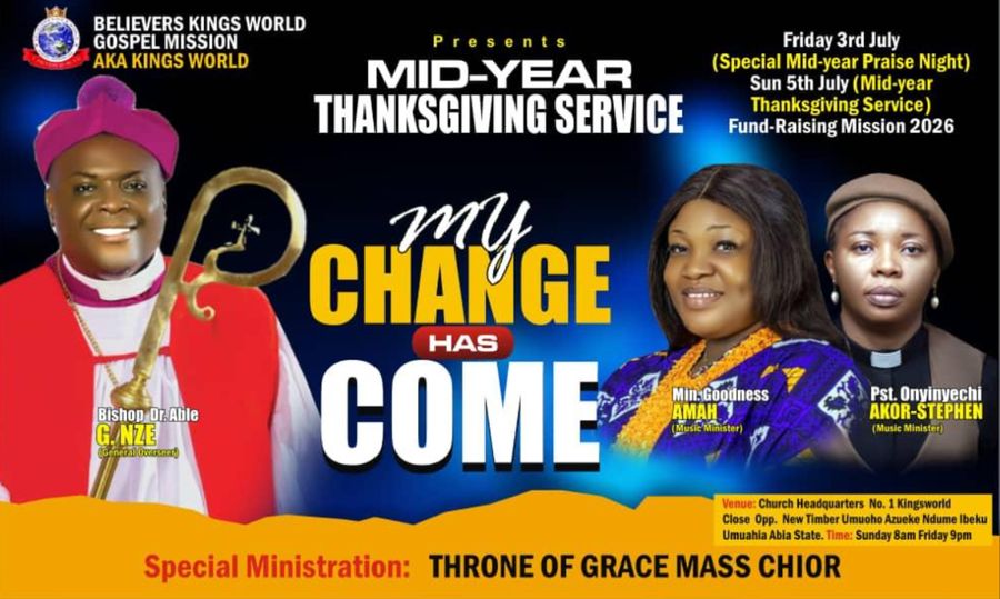 Mid-Year Thanksgiving Service